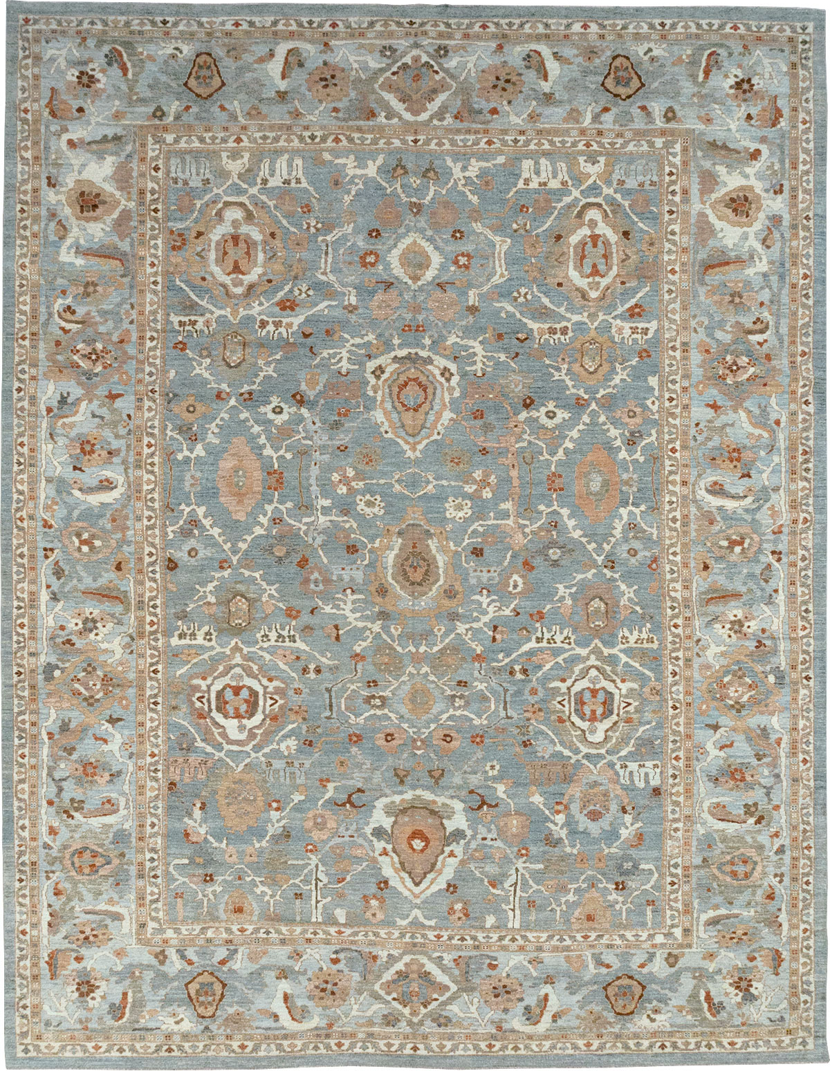 Modern Persian Sultanabad Large Carpet, No.32352 - Gsblank