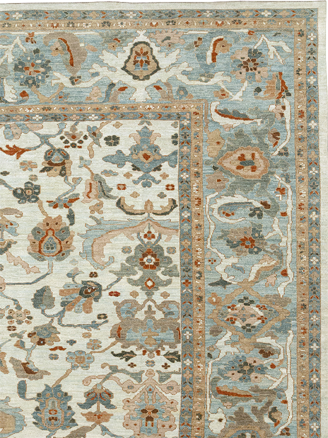 Modern Persian Sultanabad Large Carpet, No.32353 - Gsblank