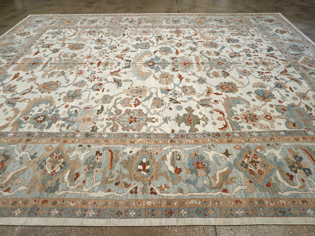 Modern Persian Sultanabad Large Carpet, No.32353 - Gsblank