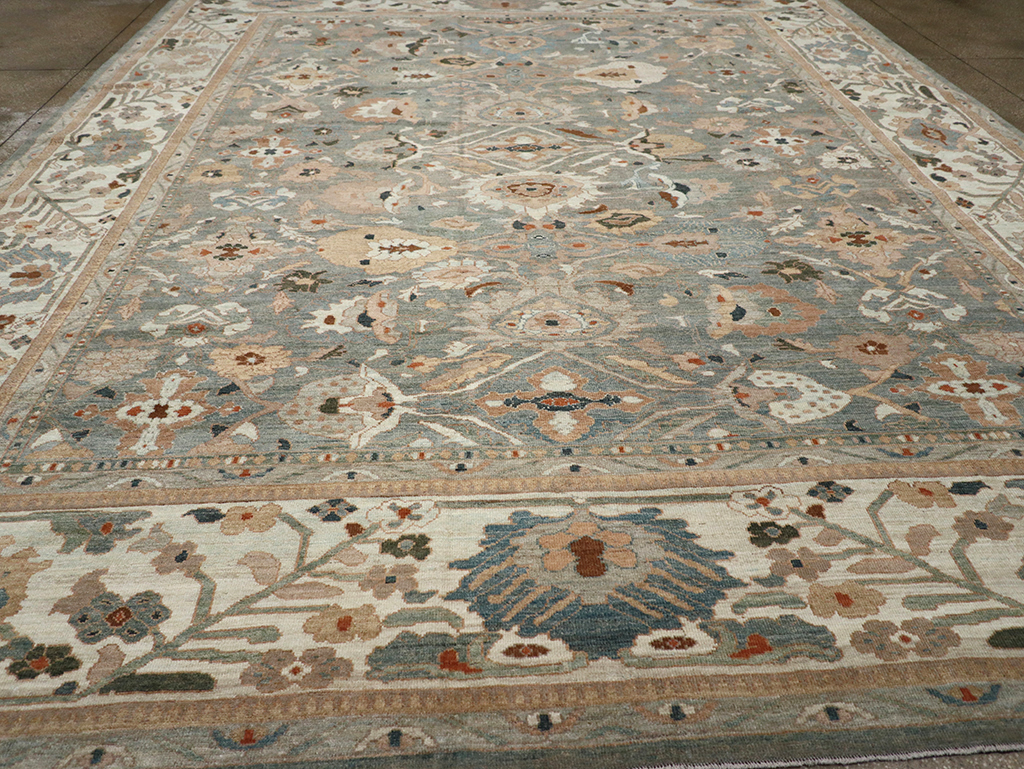 Modern Persian Sultanabad Large Carpet, No.32354 - Gsblank