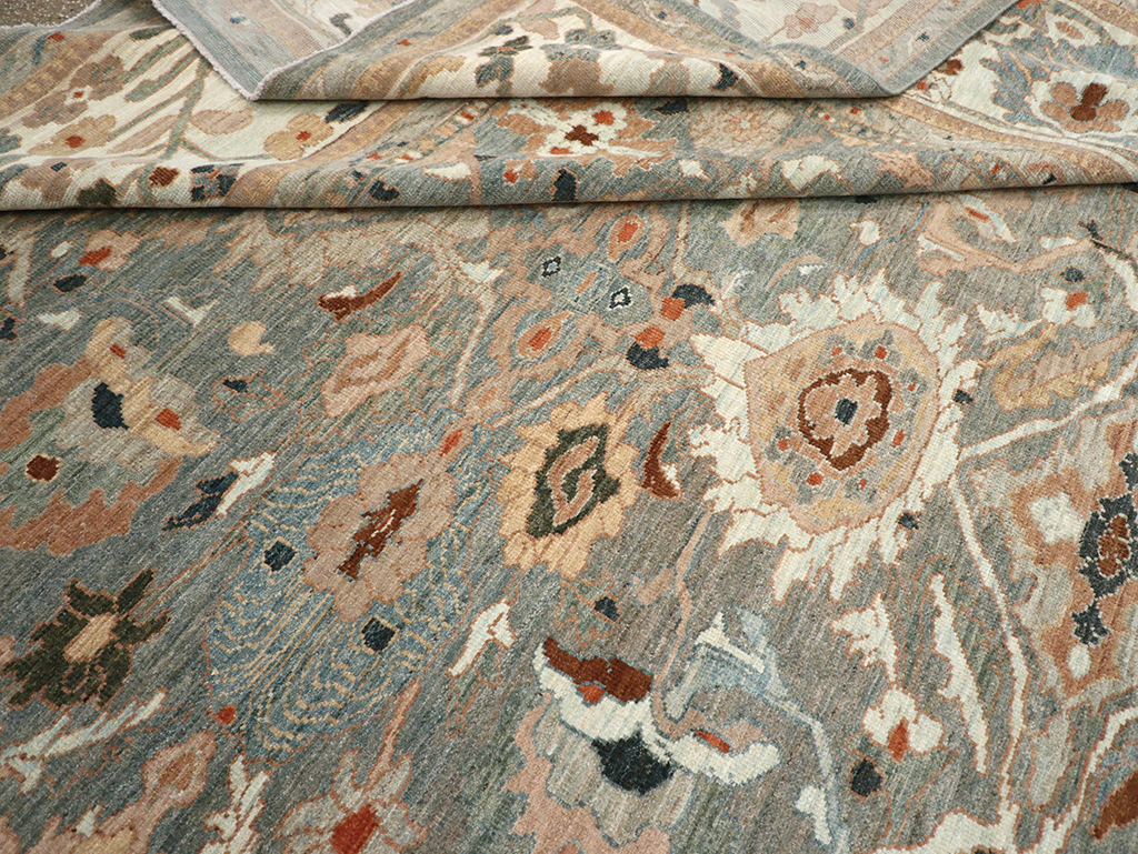 Modern Persian Sultanabad Large Carpet, No.32354 - Gsblank