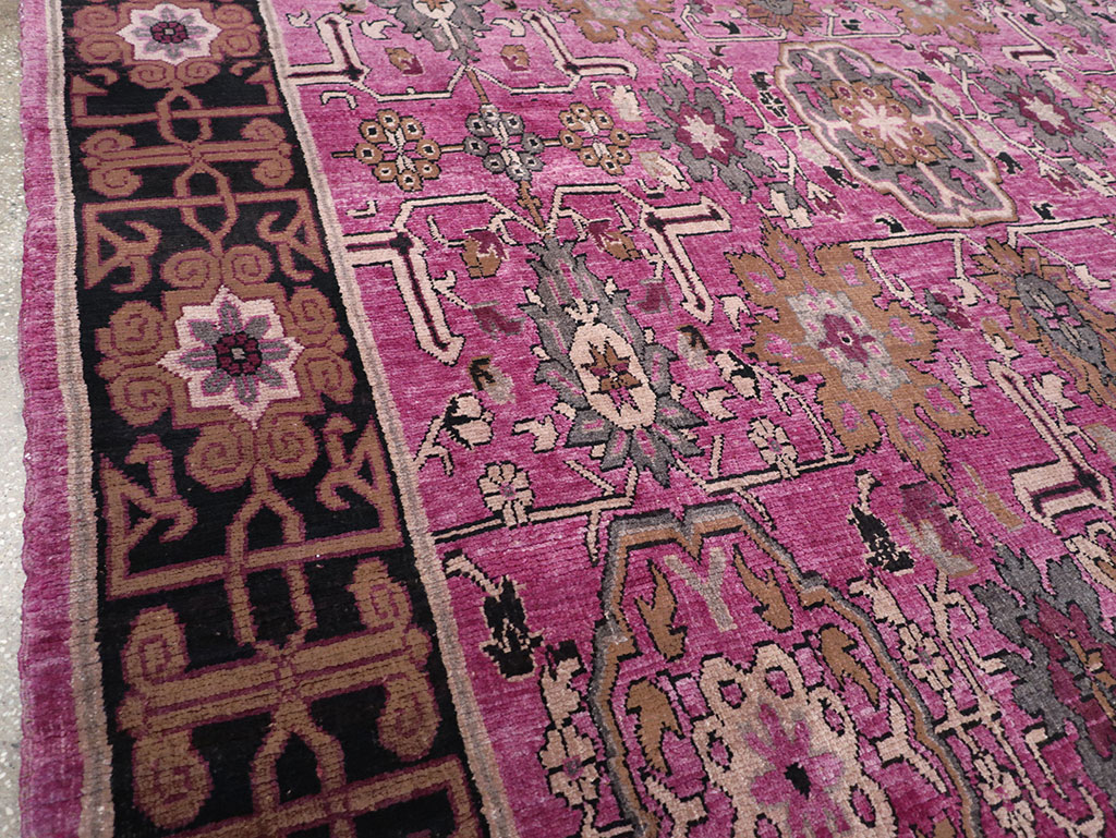 Vintage Turkish Anatolian Room Size Carpet, No.32357 - Gsblank