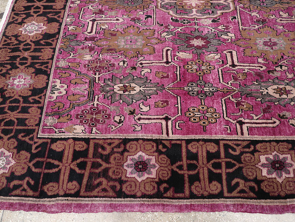 Vintage Turkish Anatolian Room Size Carpet, No.32357 - Gsblank