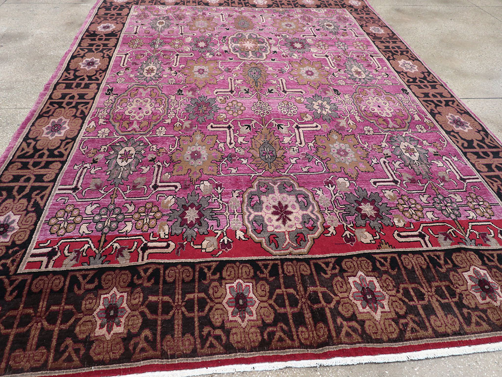 Vintage Turkish Anatolian Room Size Carpet, No.32357 - Gsblank