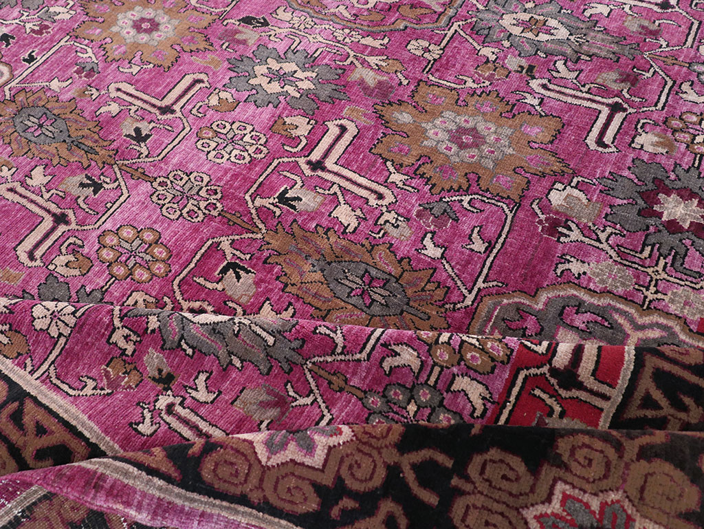 Vintage Turkish Anatolian Room Size Carpet, No.32357 - Gsblank