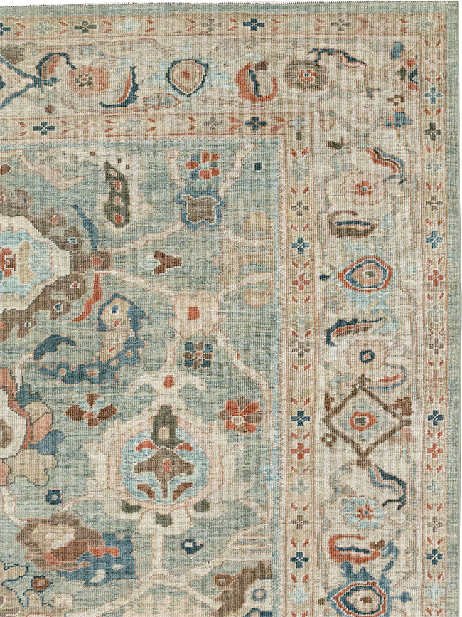 Modern Persian Sultanabad Room Size Carpet, No.32364 - Gsblank