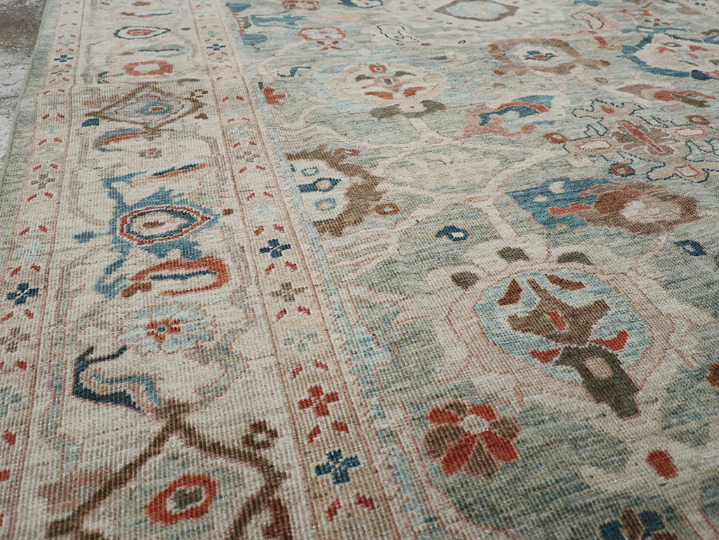 Modern Persian Sultanabad Room Size Carpet, No.32364 - Gsblank