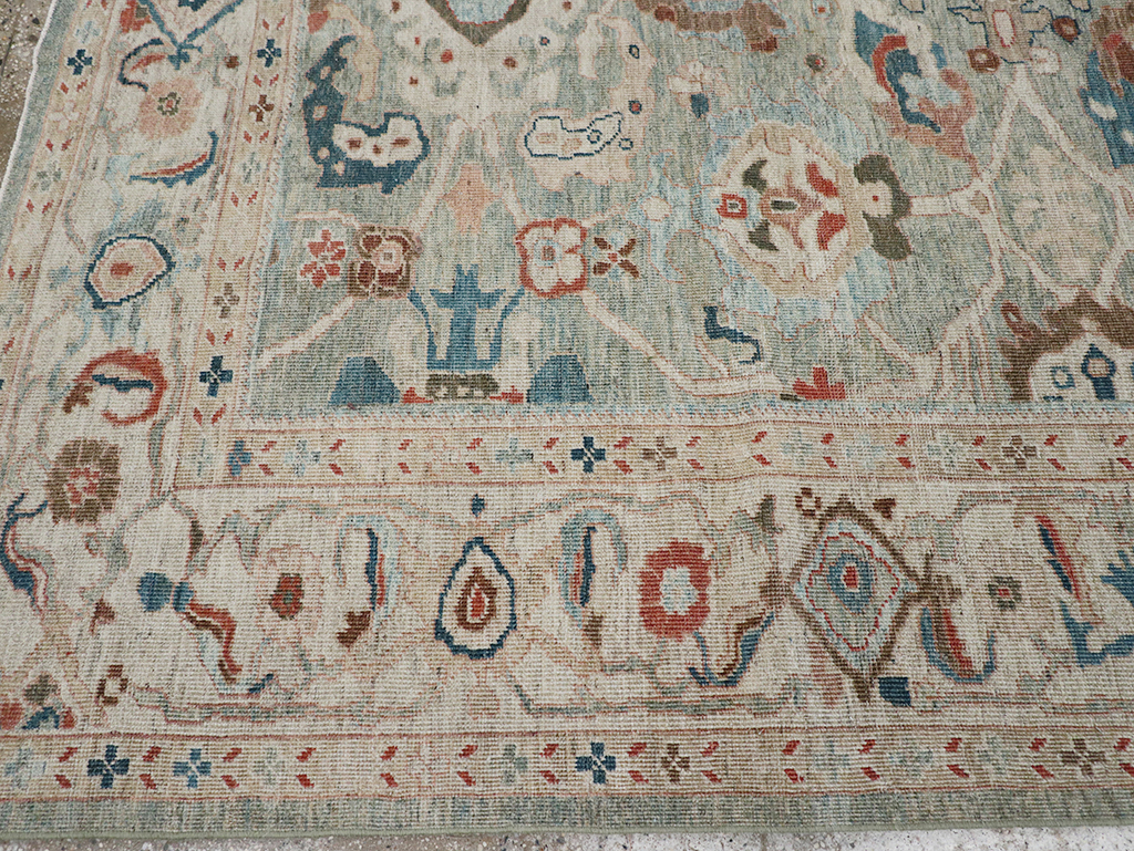 Modern Persian Sultanabad Room Size Carpet, No.32364 - Gsblank