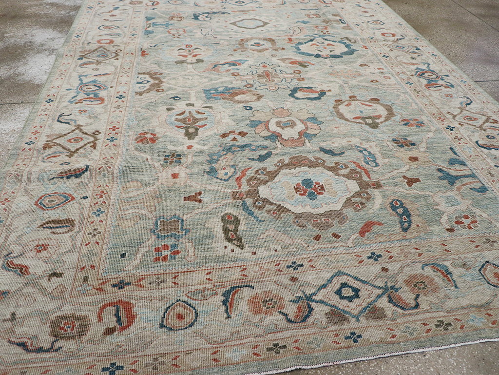 Modern Persian Sultanabad Room Size Carpet, No.32364 - Gsblank