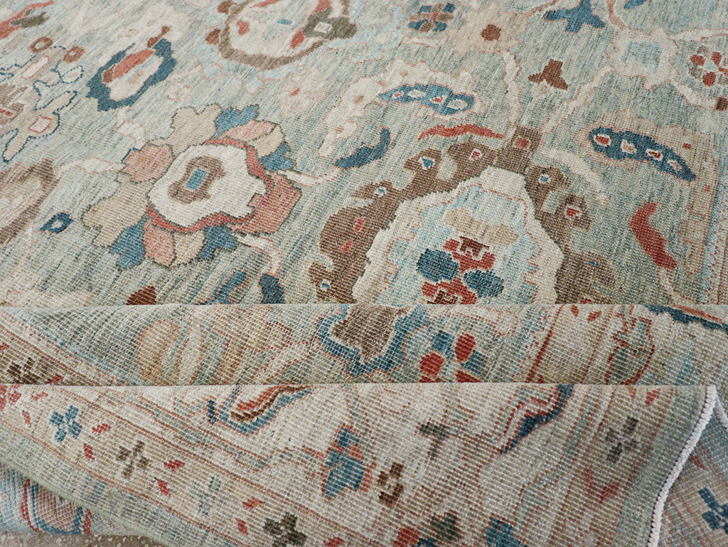Modern Persian Sultanabad Room Size Carpet, No.32364 - Gsblank