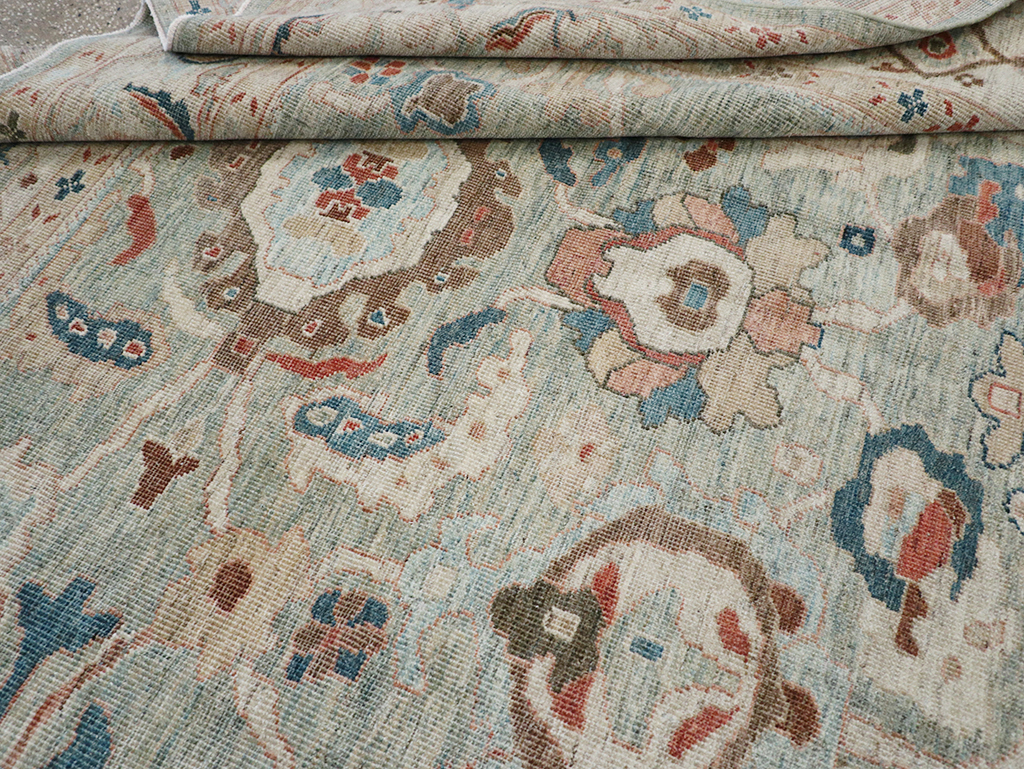 Modern Persian Sultanabad Room Size Carpet, No.32364 - Gsblank