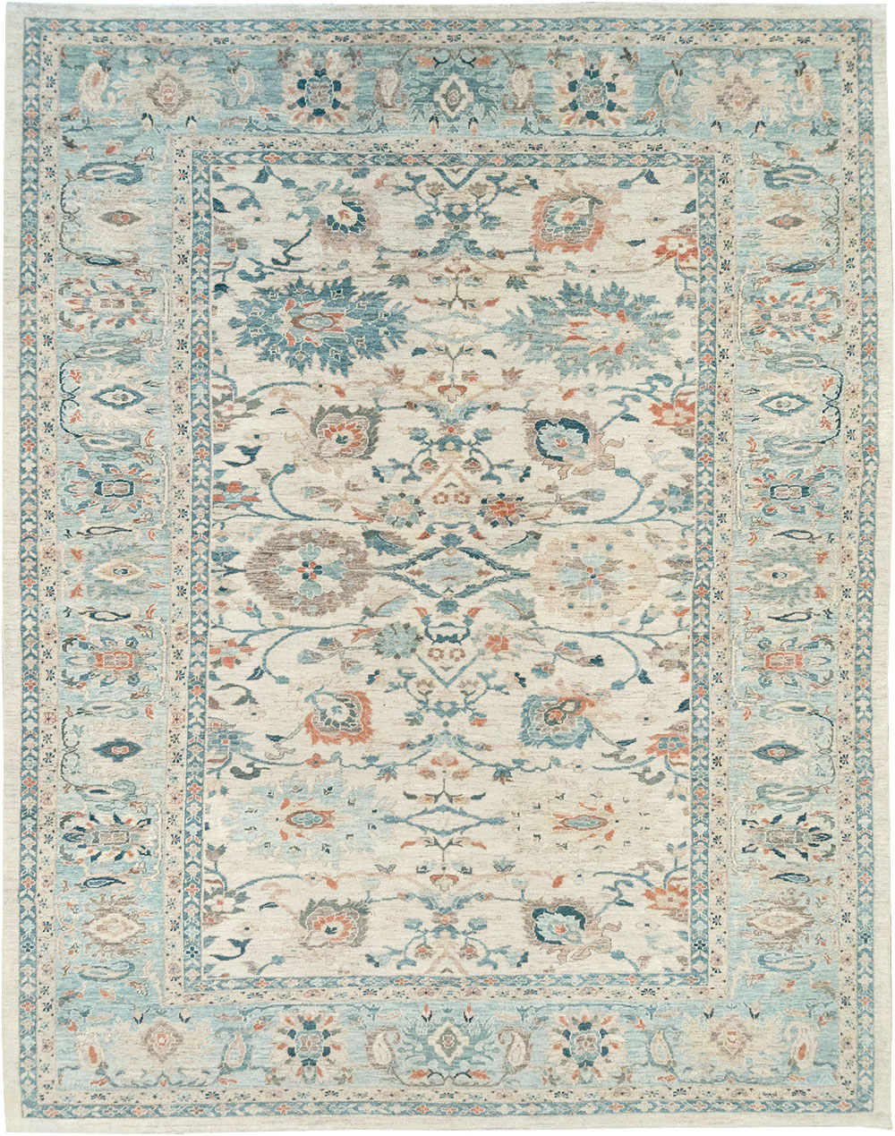 Modern Persian Sultanabad Large Room Size Carpet, No.32365 - Gsblank