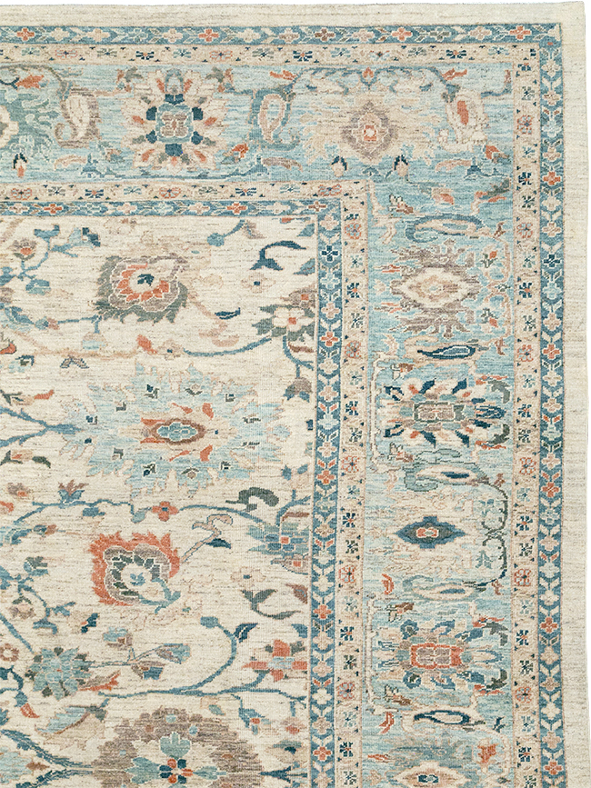 Modern Persian Sultanabad Large Room Size Carpet, No.32365 - Gsblank