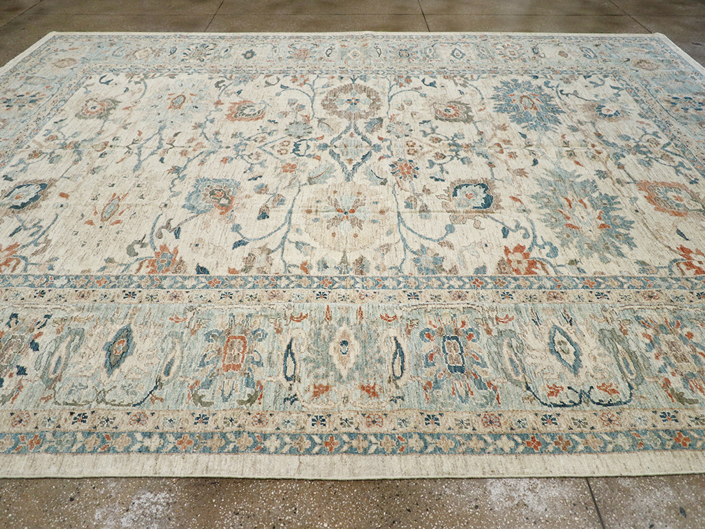 Modern Persian Sultanabad Large Room Size Carpet, No.32365 - Gsblank