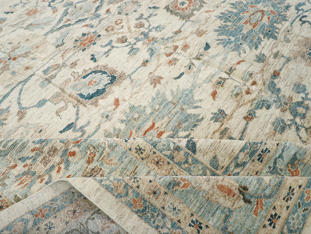 Modern Persian Sultanabad Large Room Size Carpet, No.32365 - Gsblank