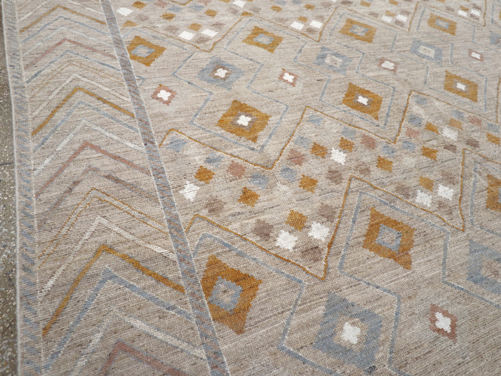 Modern East Turkestan Khotan Small Room Size Carpet, No.32380 - Gsblank