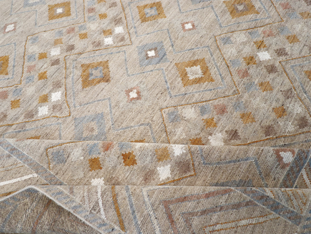 Modern East Turkestan Khotan Small Room Size Carpet, No.32380 - Gsblank