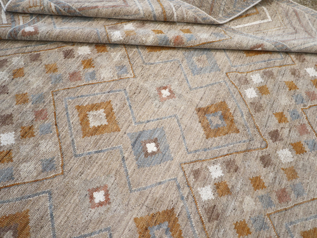 Modern East Turkestan Khotan Small Room Size Carpet, No.32380 - Gsblank