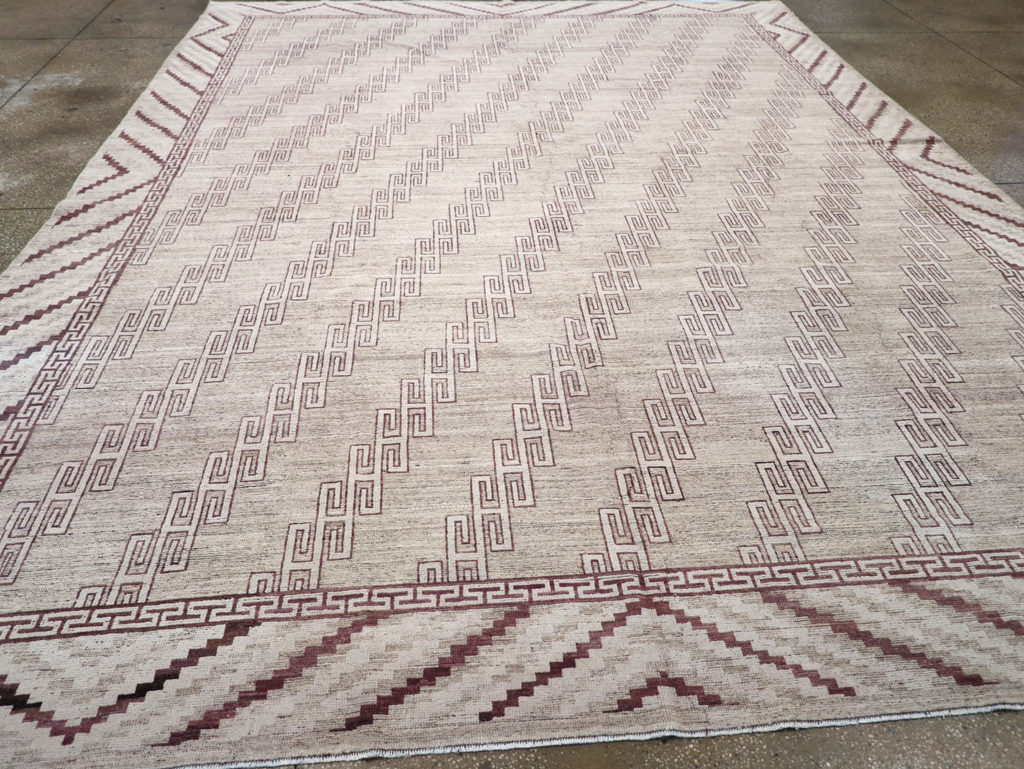 Modern East Turkestan Khotan Room Size Carpet, No.32394 - Gsblank