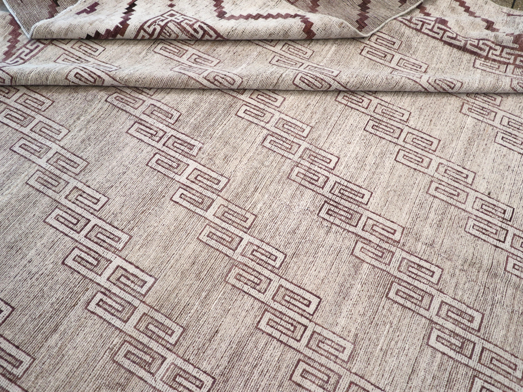 Modern East Turkestan Khotan Room Size Carpet, No.32394 - Gsblank