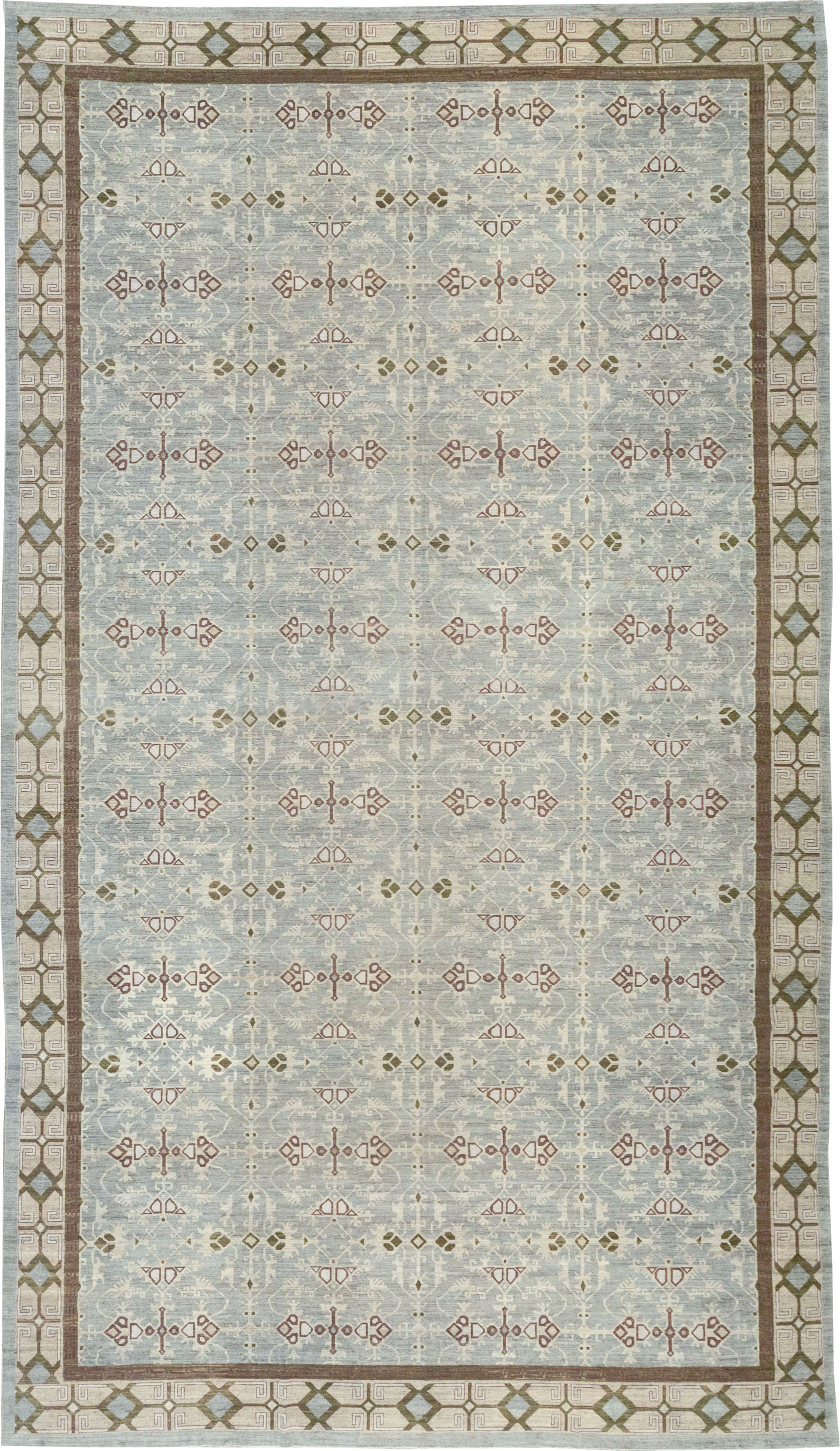 Modern East Turkestan Khotan Oversize Carpet, No.32395 - Gsblank