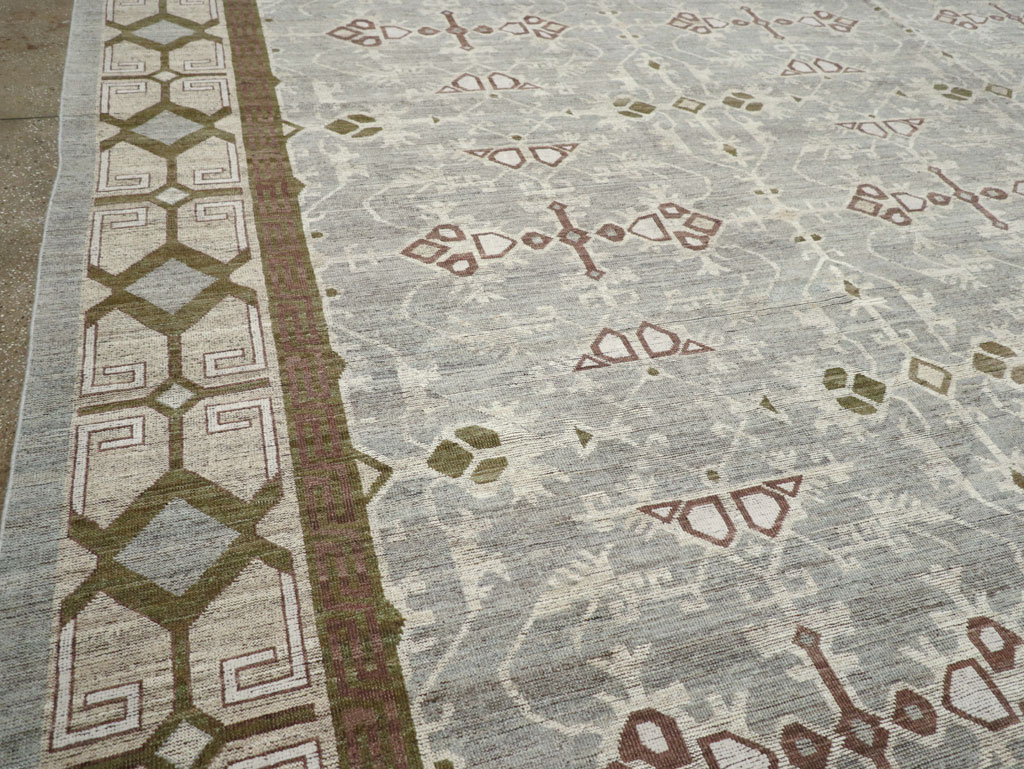 Modern East Turkestan Khotan Oversize Carpet, No.32395 - Gsblank