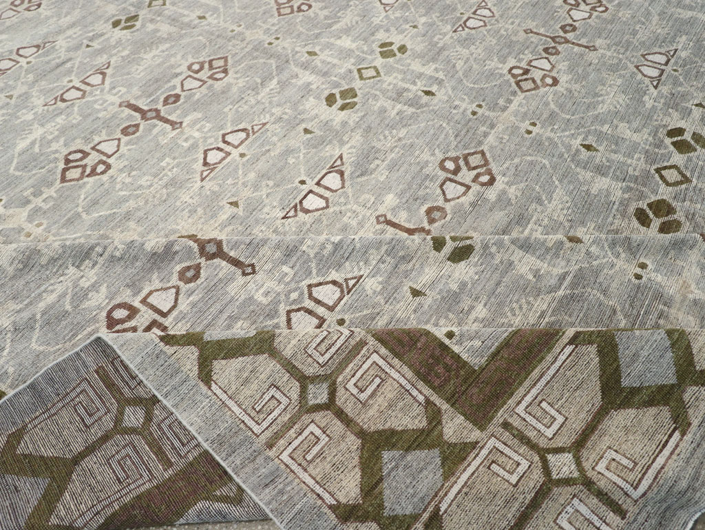 Modern East Turkestan Khotan Oversize Carpet, No.32395 - Gsblank