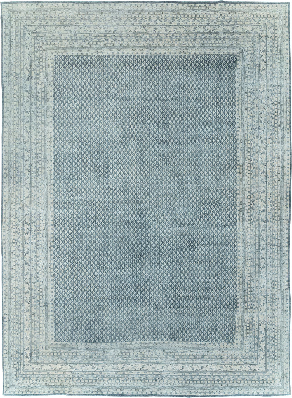 Vintage Persian Mir Room Size Carpet, No.32407 - Gsblank