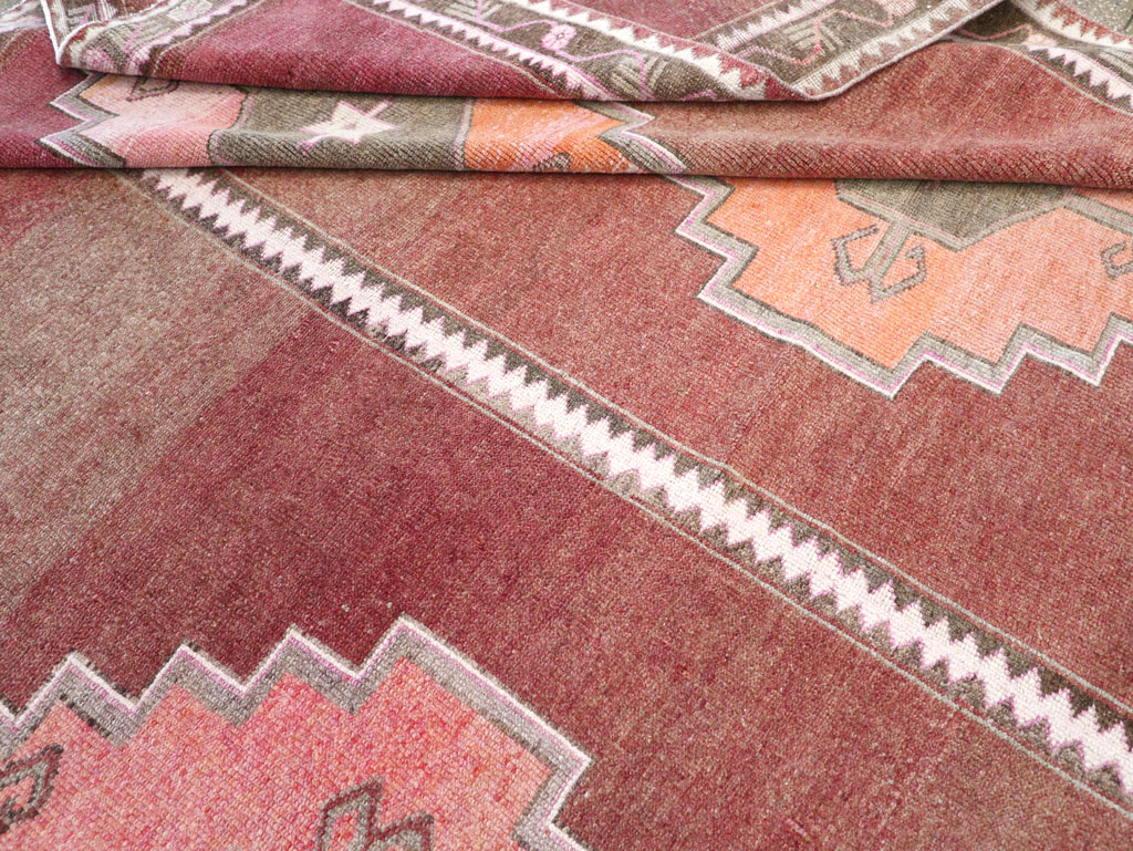 Vintage Turkish Anatolian Room Size Carpet, No.32409 - Gsblank