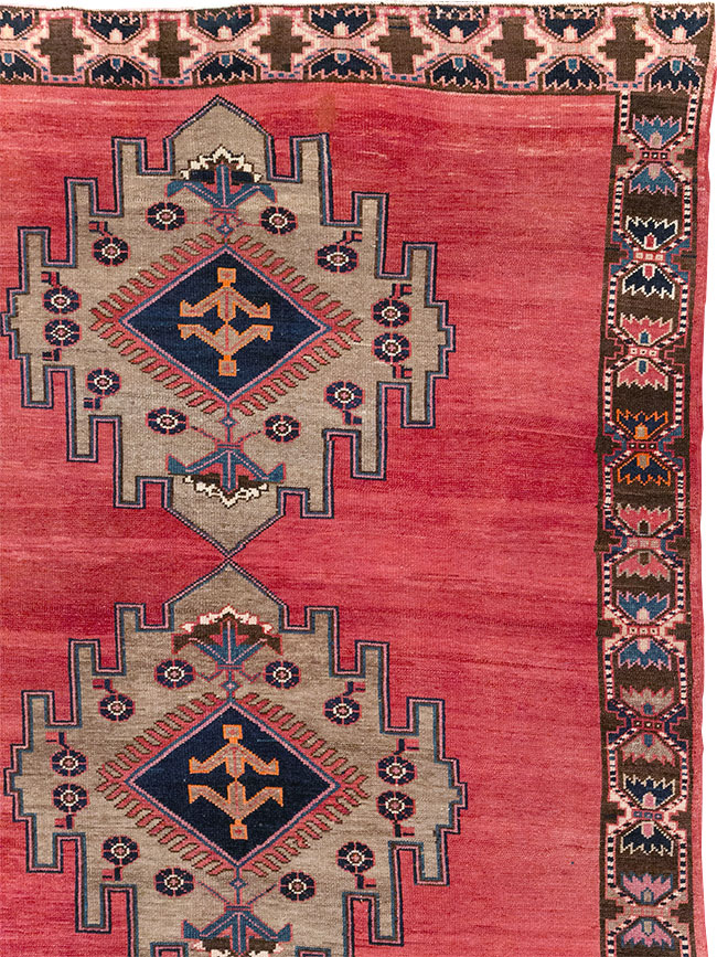 Vintage Turkish Anatolian Room Size Carpet, No.32410 - Gsblank