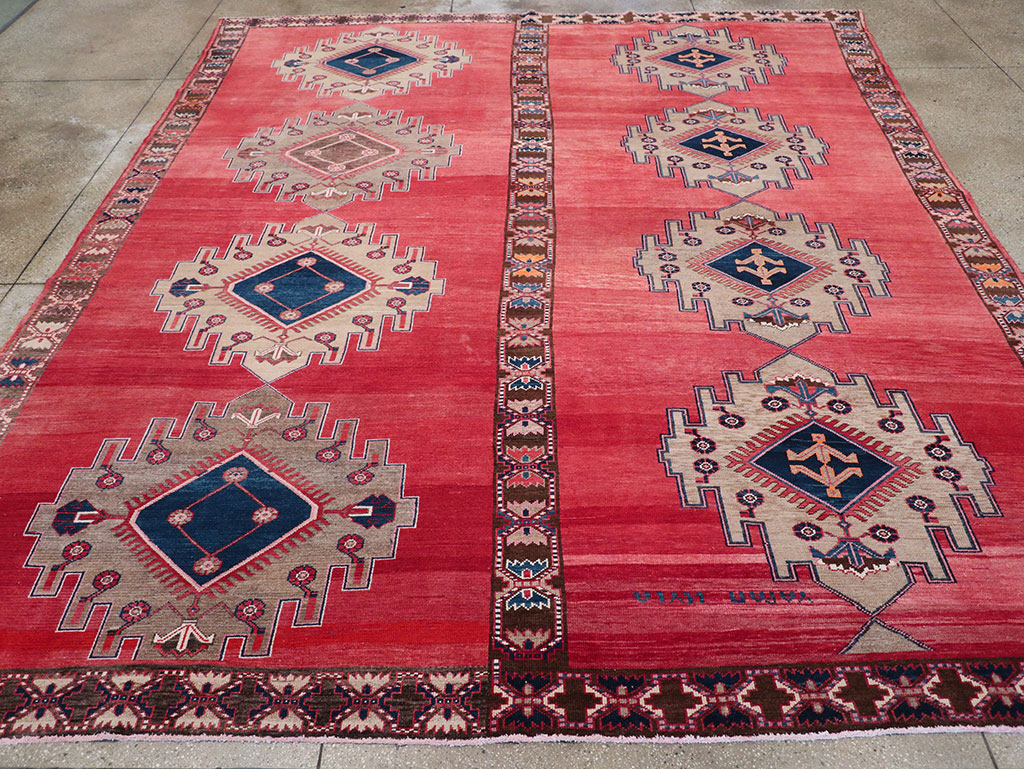 Vintage Turkish Anatolian Room Size Carpet, No.32410 - Gsblank