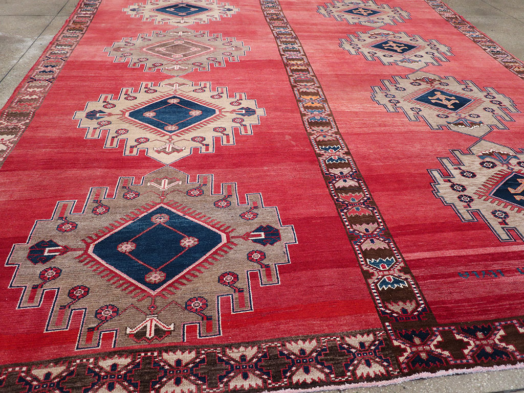 Vintage Turkish Anatolian Room Size Carpet, No.32410 - Gsblank
