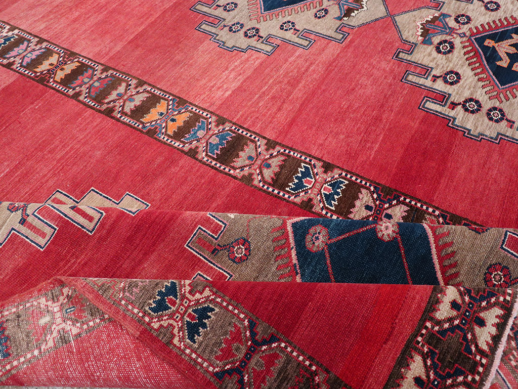 Vintage Turkish Anatolian Room Size Carpet, No.32410 - Gsblank
