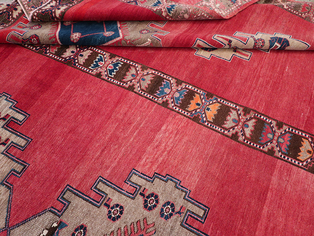 Vintage Turkish Anatolian Room Size Carpet, No.32410 - Gsblank