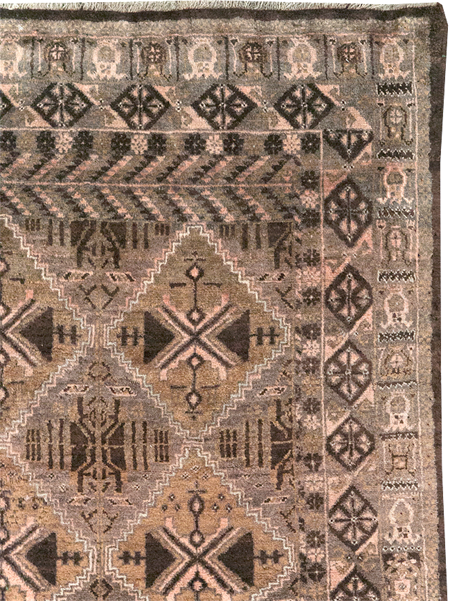 Vintage Persian Baluch Rug, No.32412 - Gsblank