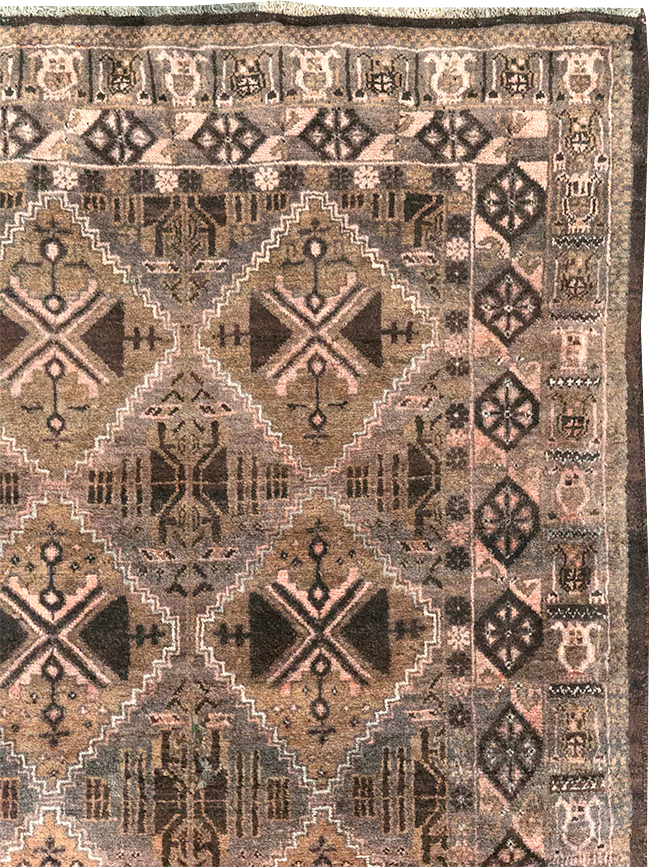 Vintage Persian Baluch Rug, No.32412 - Gsblank