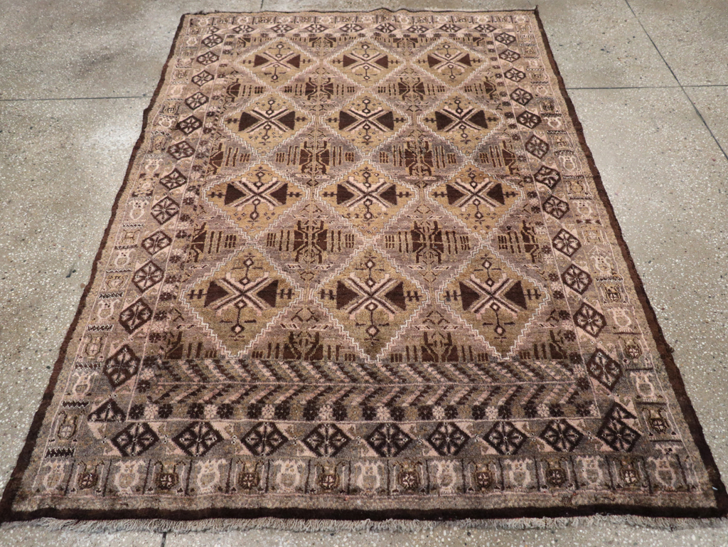 Vintage Persian Baluch Rug, No.32412 - Gsblank