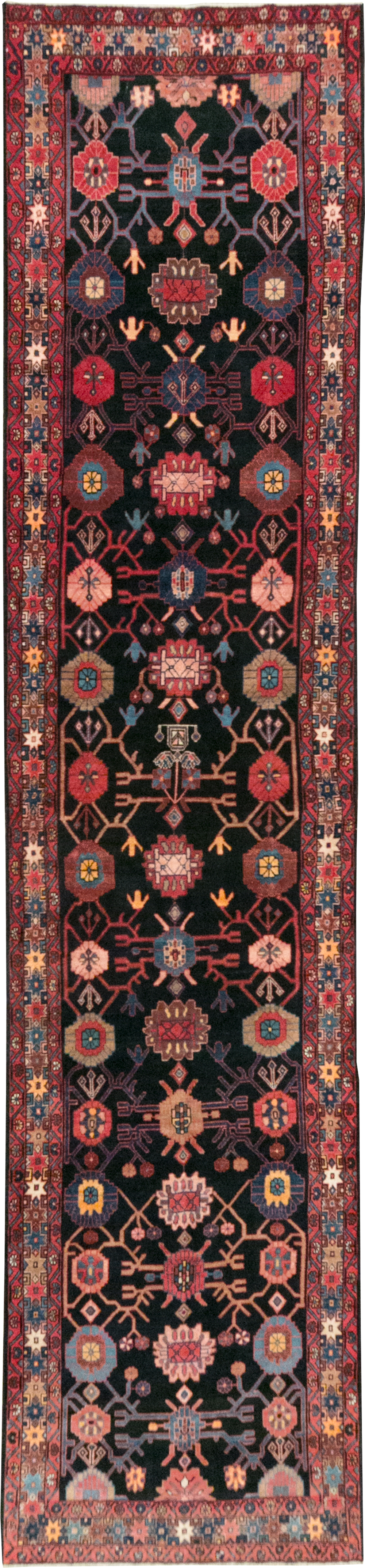 Vintage Persian Malayer Long Runner (Pair: 1 of 2), No.32424 - Gsblank