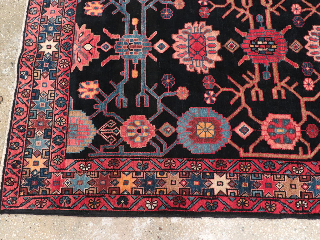 Vintage Persian Malayer Long Runner (Pair: 1 of 2), No.32424 - Gsblank
