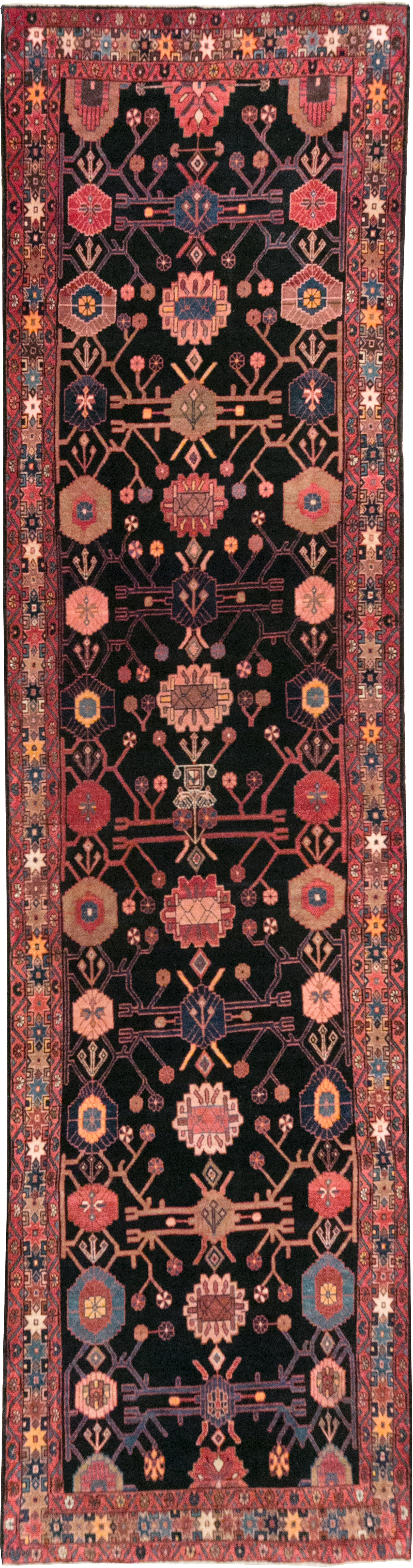 Vintage Persian Malayer Long Runner (Pair: 2 of 2), No.32425 - Gsblank