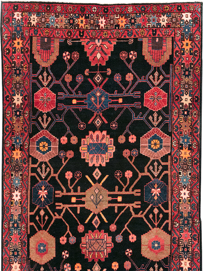 Vintage Persian Malayer Long Runner (Pair: 2 of 2), No.32425 - Gsblank