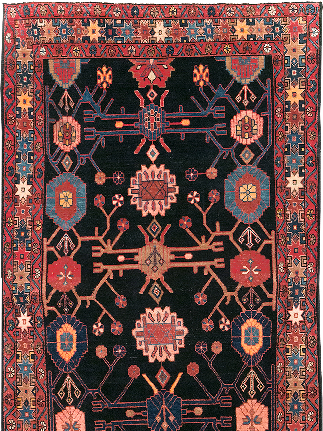 Vintage Persian Malayer Long Runner (Pair: 2 of 2), No.32425 - Gsblank