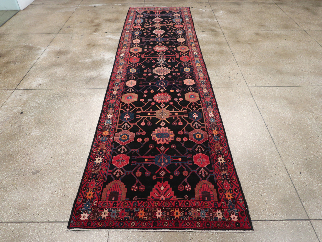 Vintage Persian Malayer Long Runner (Pair: 2 of 2), No.32425 - Gsblank