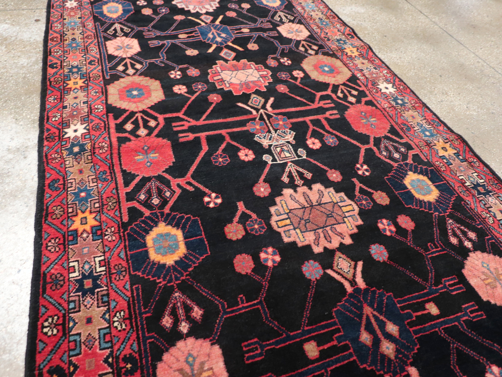 Vintage Persian Malayer Long Runner (Pair: 2 of 2), No.32425 - Gsblank