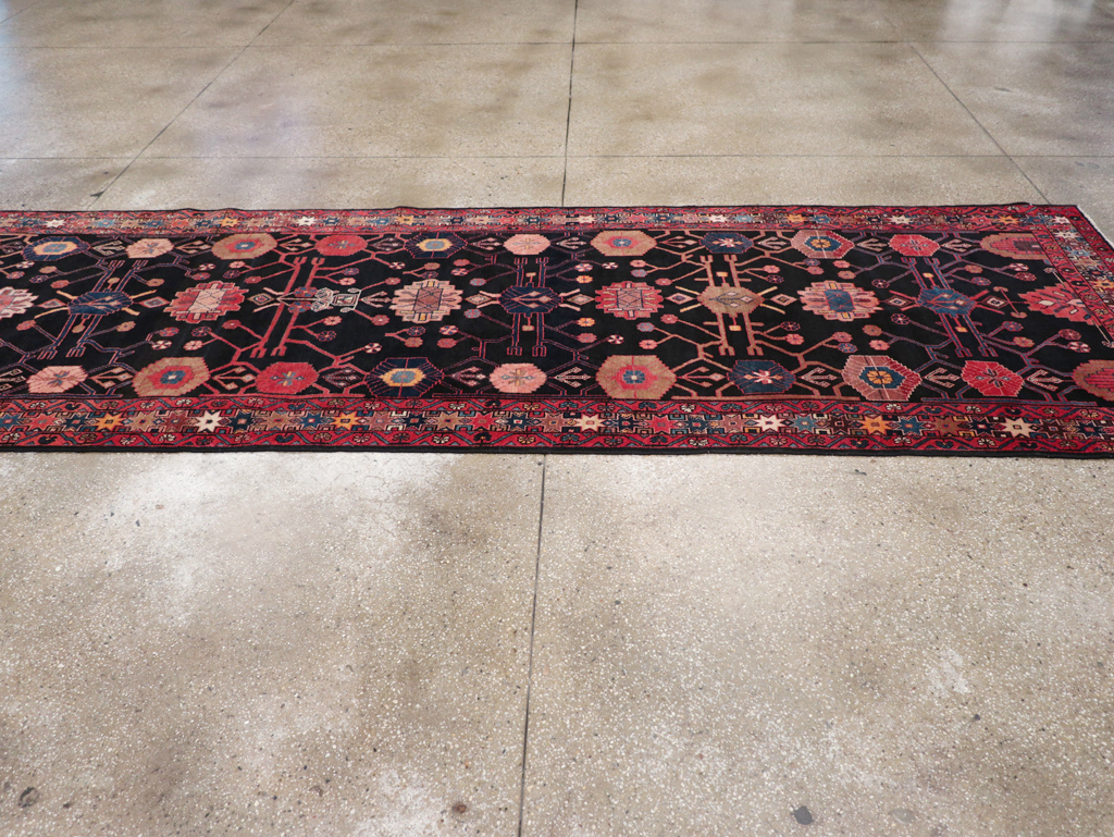 Vintage Persian Malayer Long Runner (Pair: 2 of 2), No.32425 - Gsblank