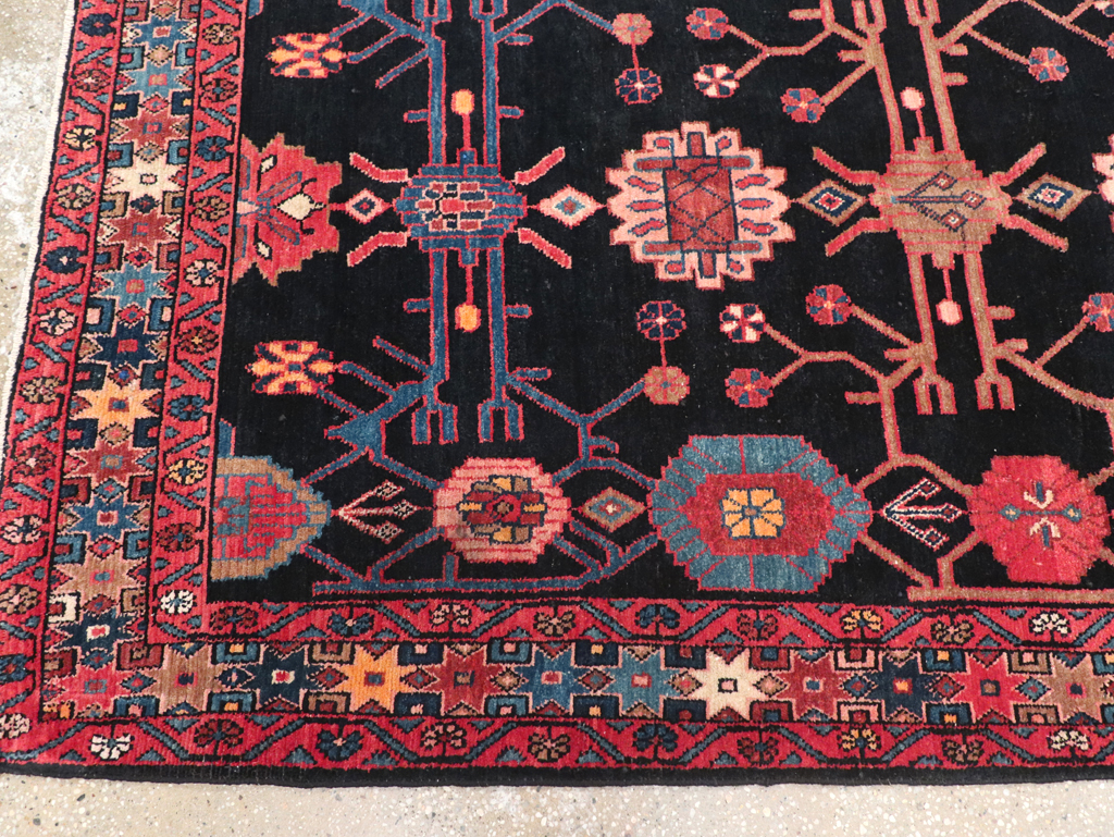 Vintage Persian Malayer Long Runner (Pair: 2 of 2), No.32425 - Gsblank