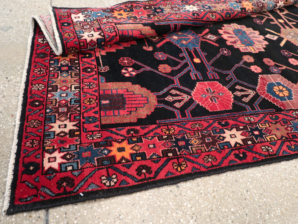 Vintage Persian Malayer Long Runner (Pair: 2 of 2), No.32425 - Gsblank