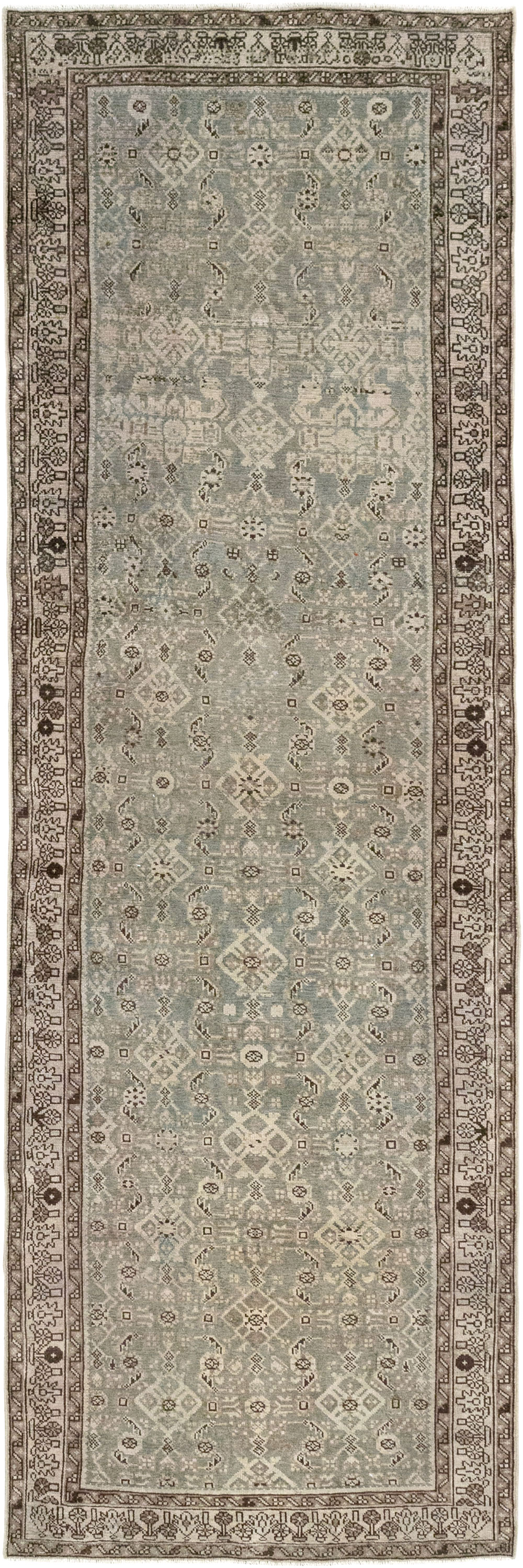Vintage Persian Malayer Runner, No.32427 - Gsblank