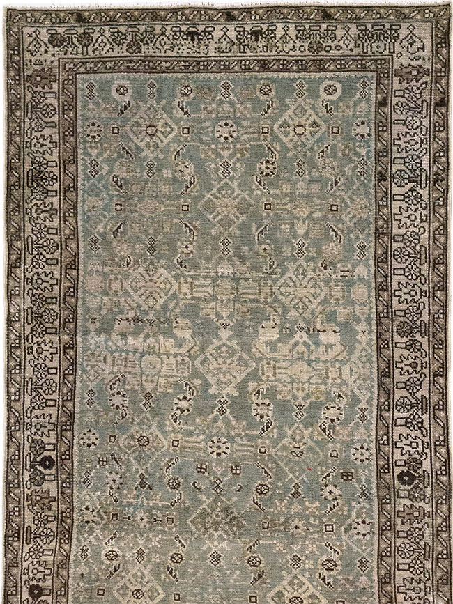 Vintage Persian Malayer Runner, No.32427 - Gsblank