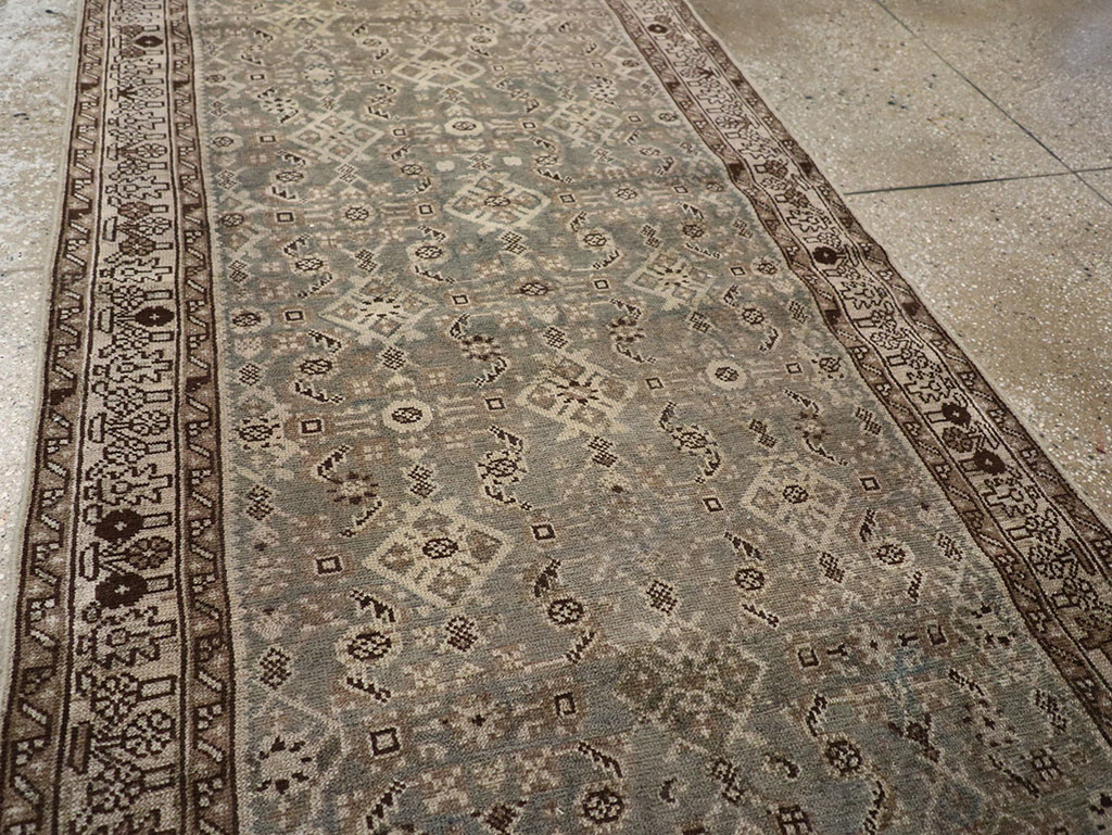 Vintage Persian Malayer Runner, No.32427 - Gsblank